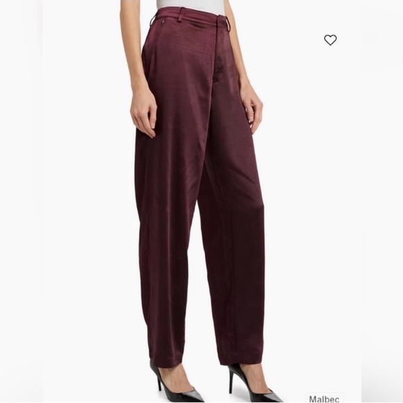 Good American Pants - Good American Trousers - Malbec